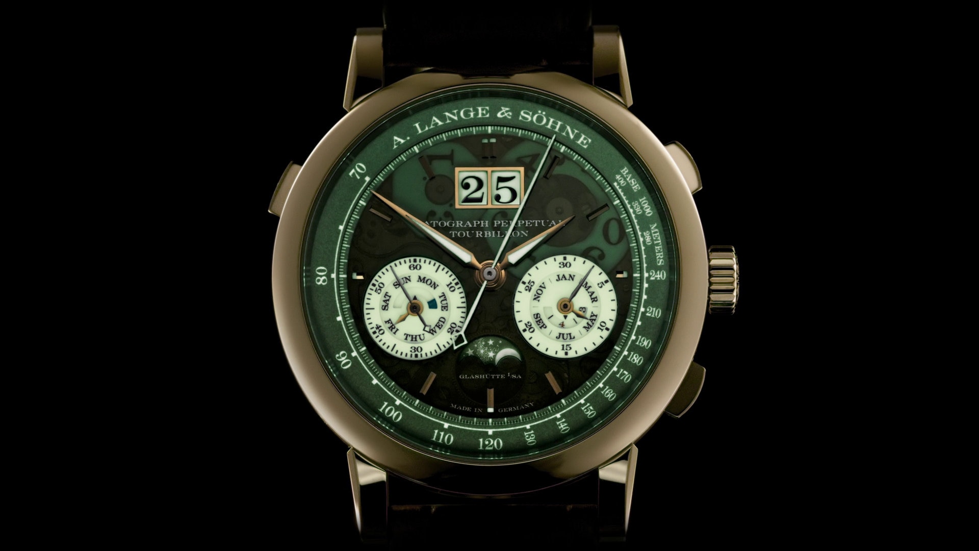 DATOGRAPH PERPETUAL TOURBILLON HONEYGOLD "Lumen"