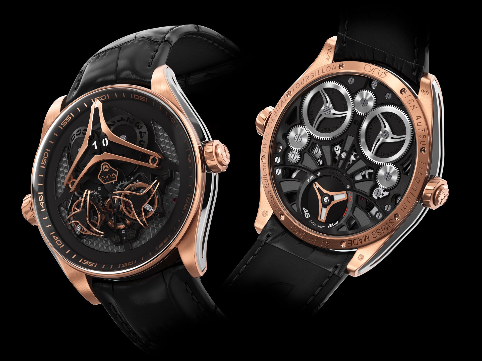 ETHERAL Twin Orbital Tourbillon 