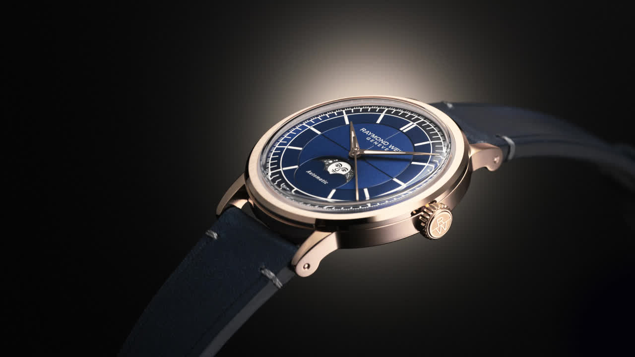 Millesime Automatic Moon Phase Midnight Blue